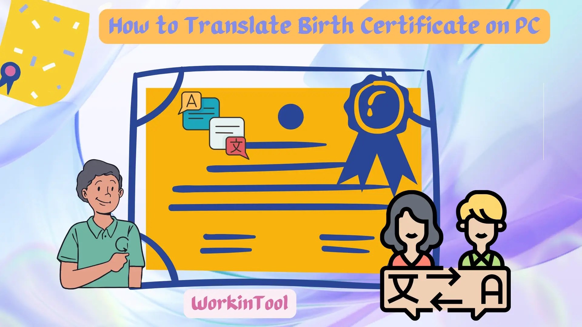 How to Translate Birth Certificate Automatically on PC WorkinTool