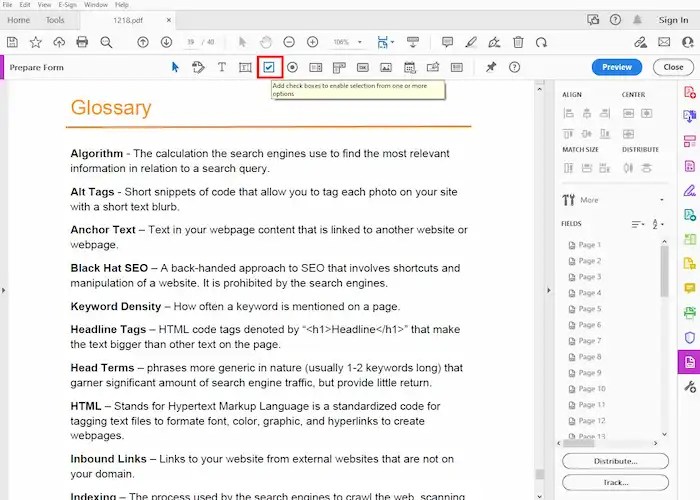 How To Add Check Boxes In PDF for Free Offline and Online WorkinTool