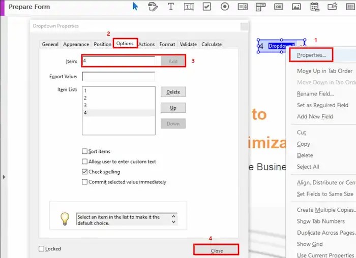 How to Add Drop Down List in PDF 3 Easy Methods WorkinTool