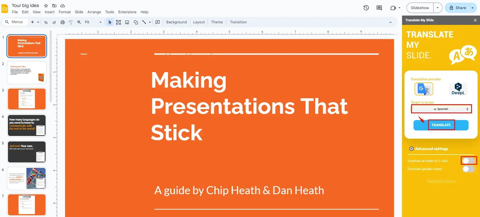 How to Translate Google Slides on PC With Alternatives WorkinTool