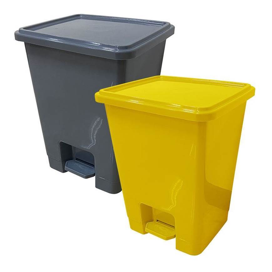 15L Pedal Bins Set of 3