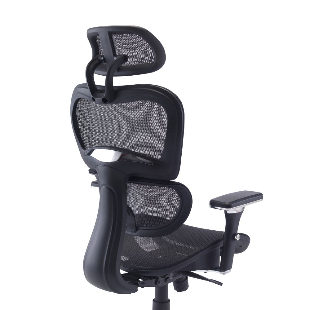 Chachi Mesh Back Ergonomic Office Chair Black Workplace Stuff UK