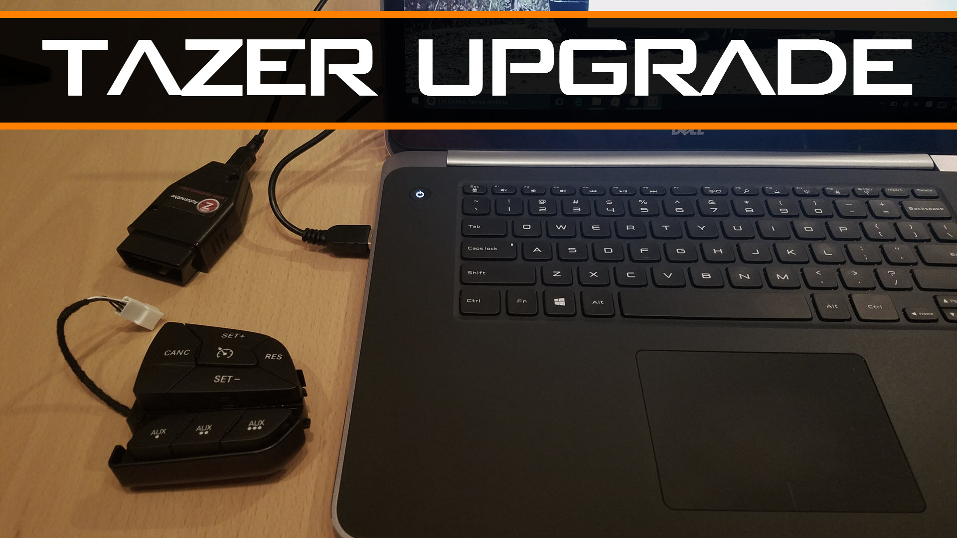 zAutomotive TaZer ZPU and Firmware Upgrade Aux Buttons