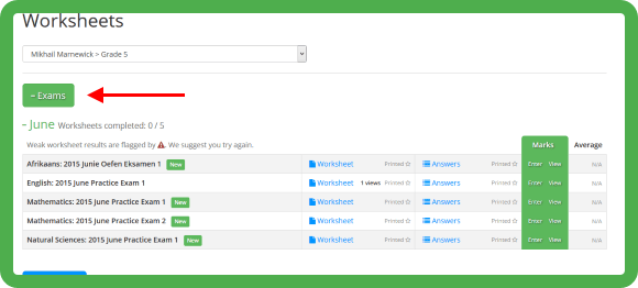 NEW Try Our Practise Exams for Grade 4 to 7 WorksheetCloud
