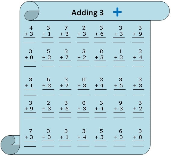 Adding Three Using Pictures Worksheets - WorksheetsCity