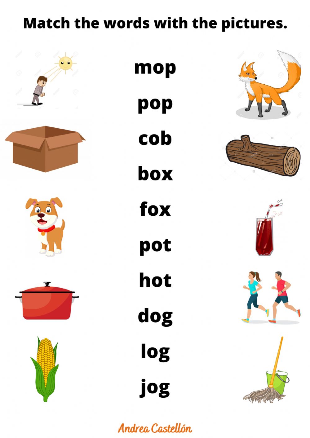 Short Vowel O Worksheets WorksheetsCity
