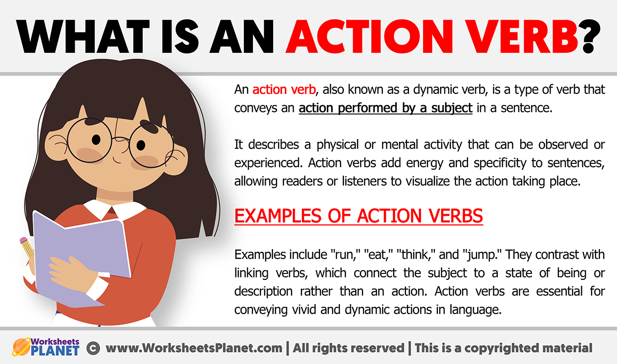 What is an Action Verb Definition of Action Verb