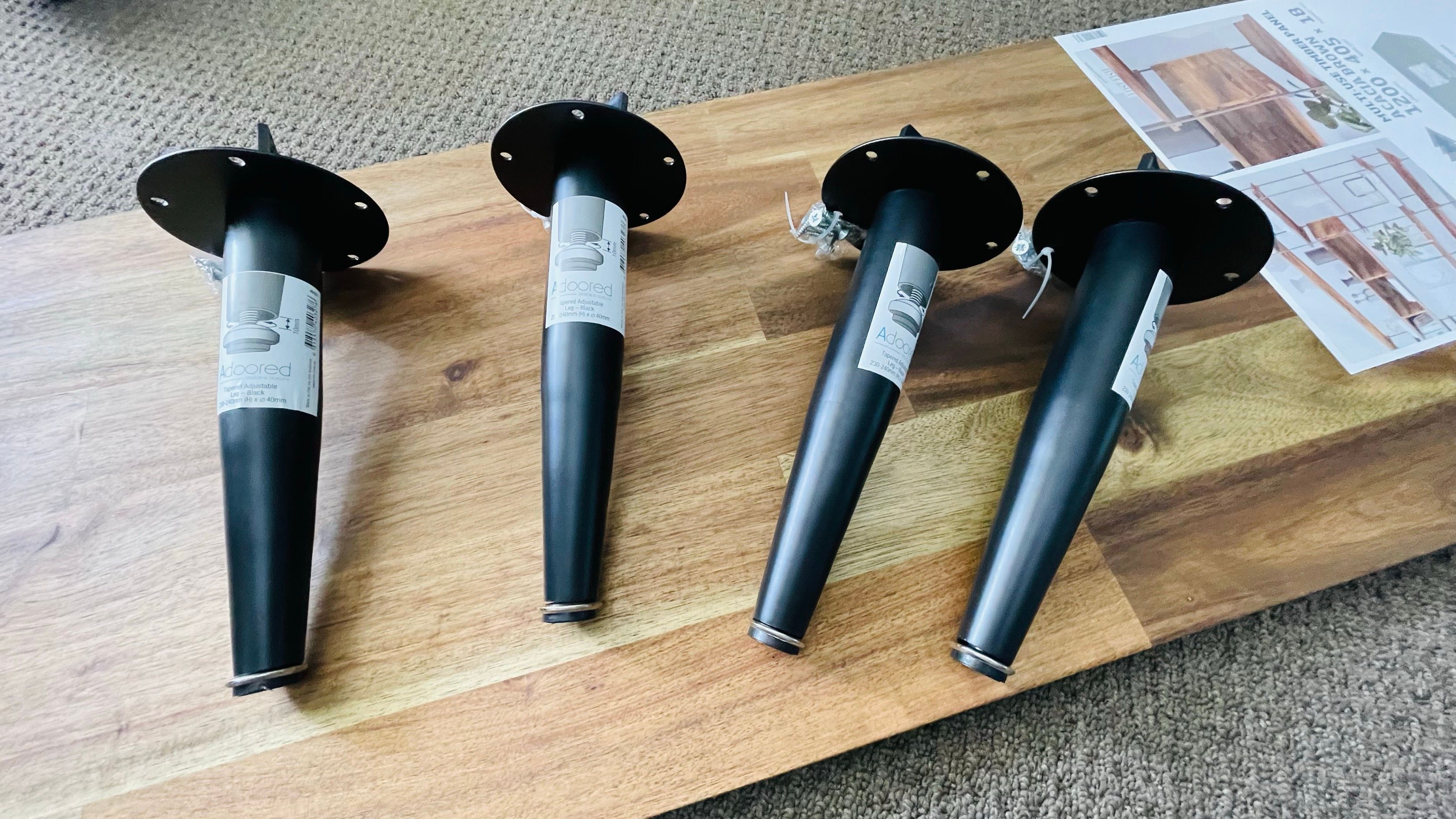 Kitchen benchtop organisation shelf Bunnings community