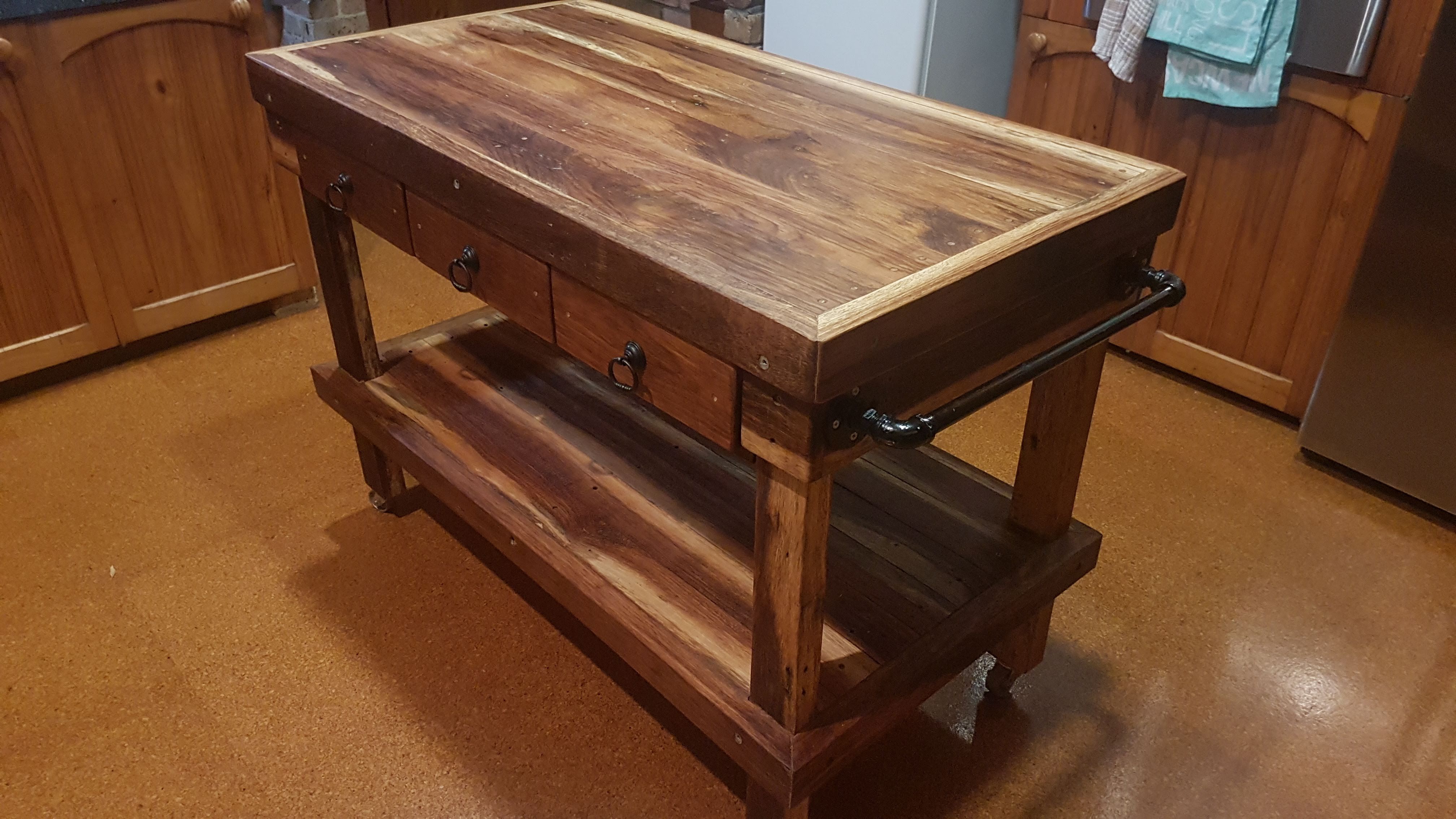 Maybe you would like to learn more about one of these? Butchers block/island bench made from ha... | Bunnings ...
