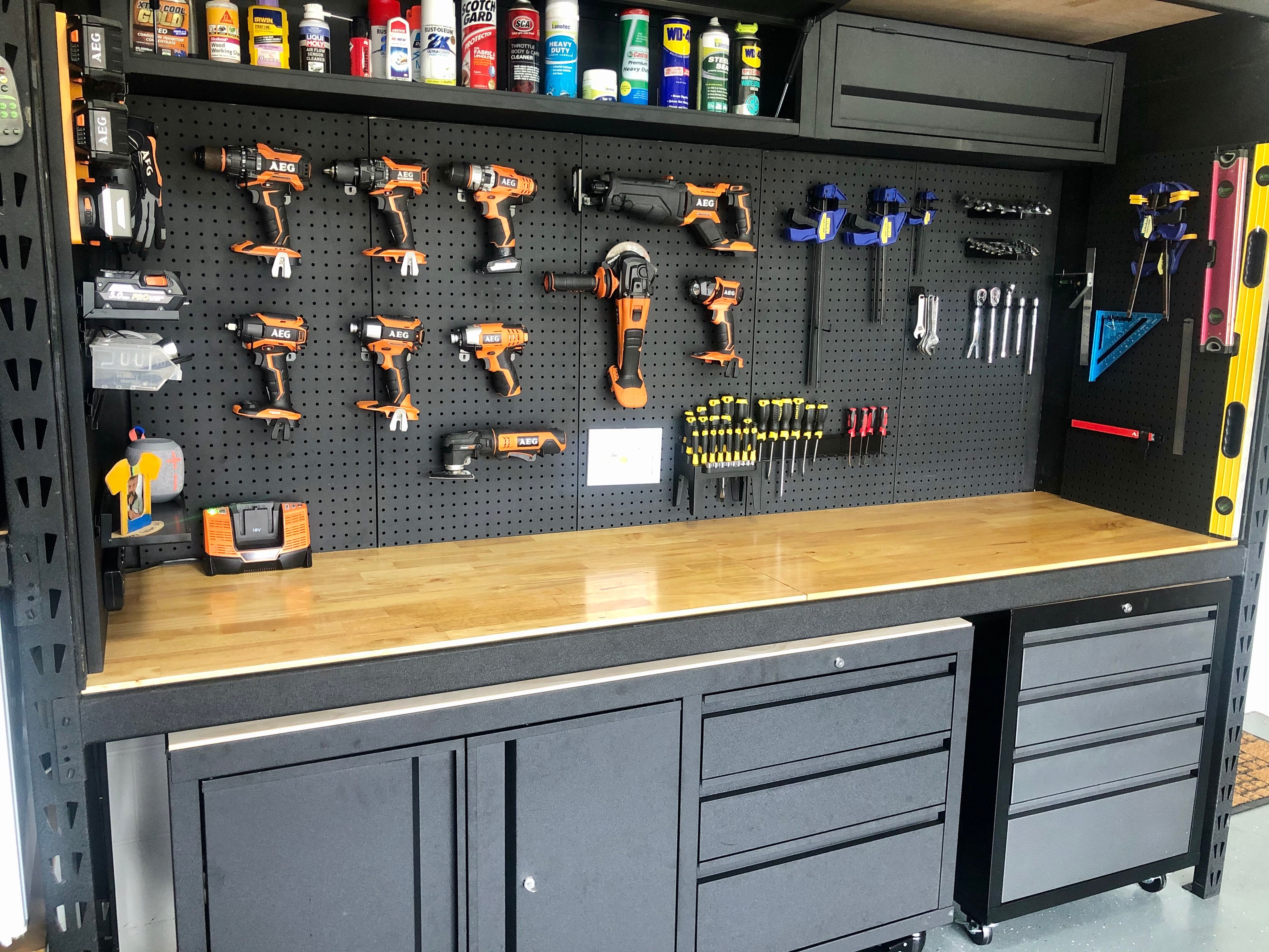 Garage storage makeover Bunnings community