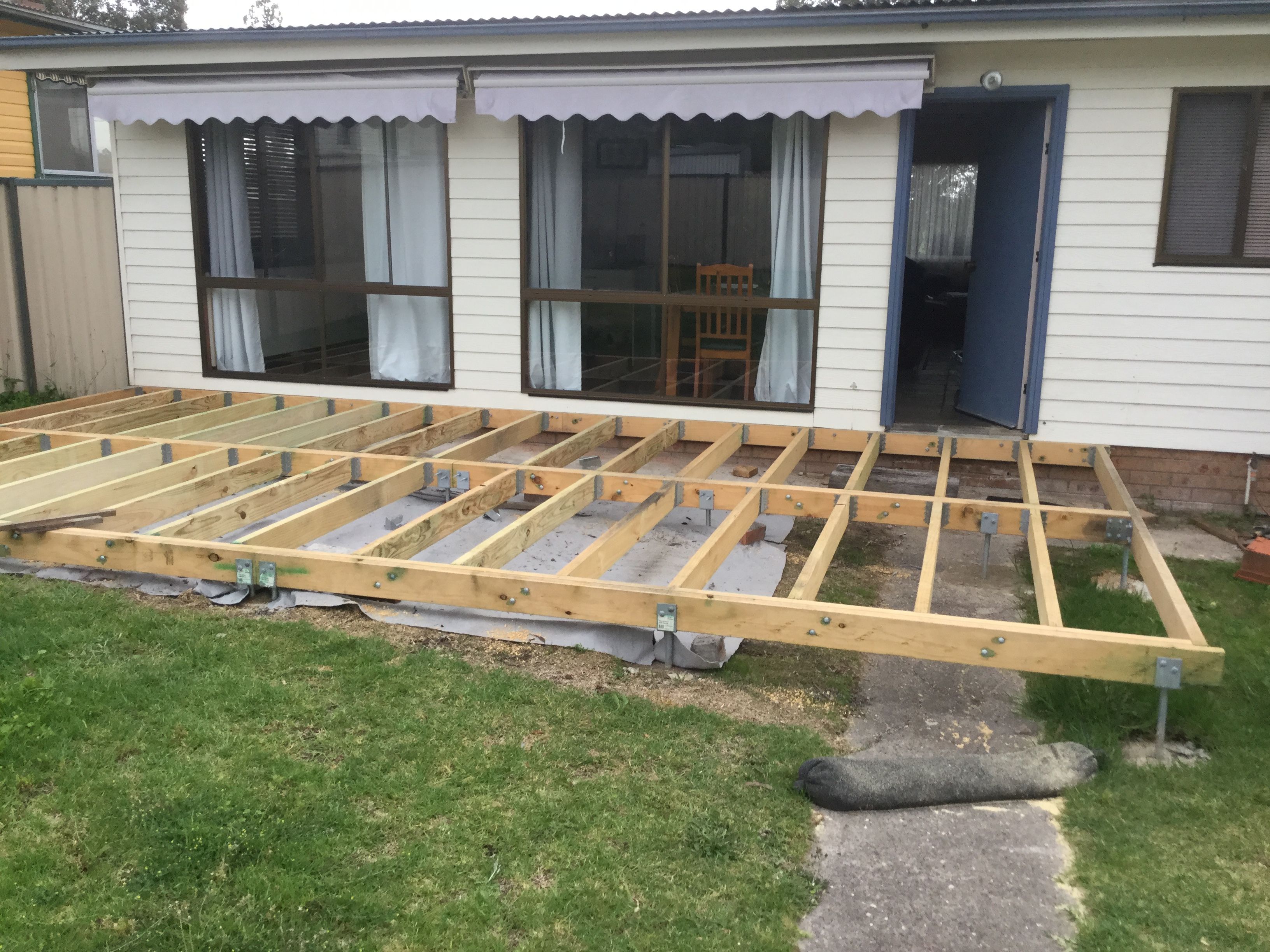 Low level deck Bunnings community