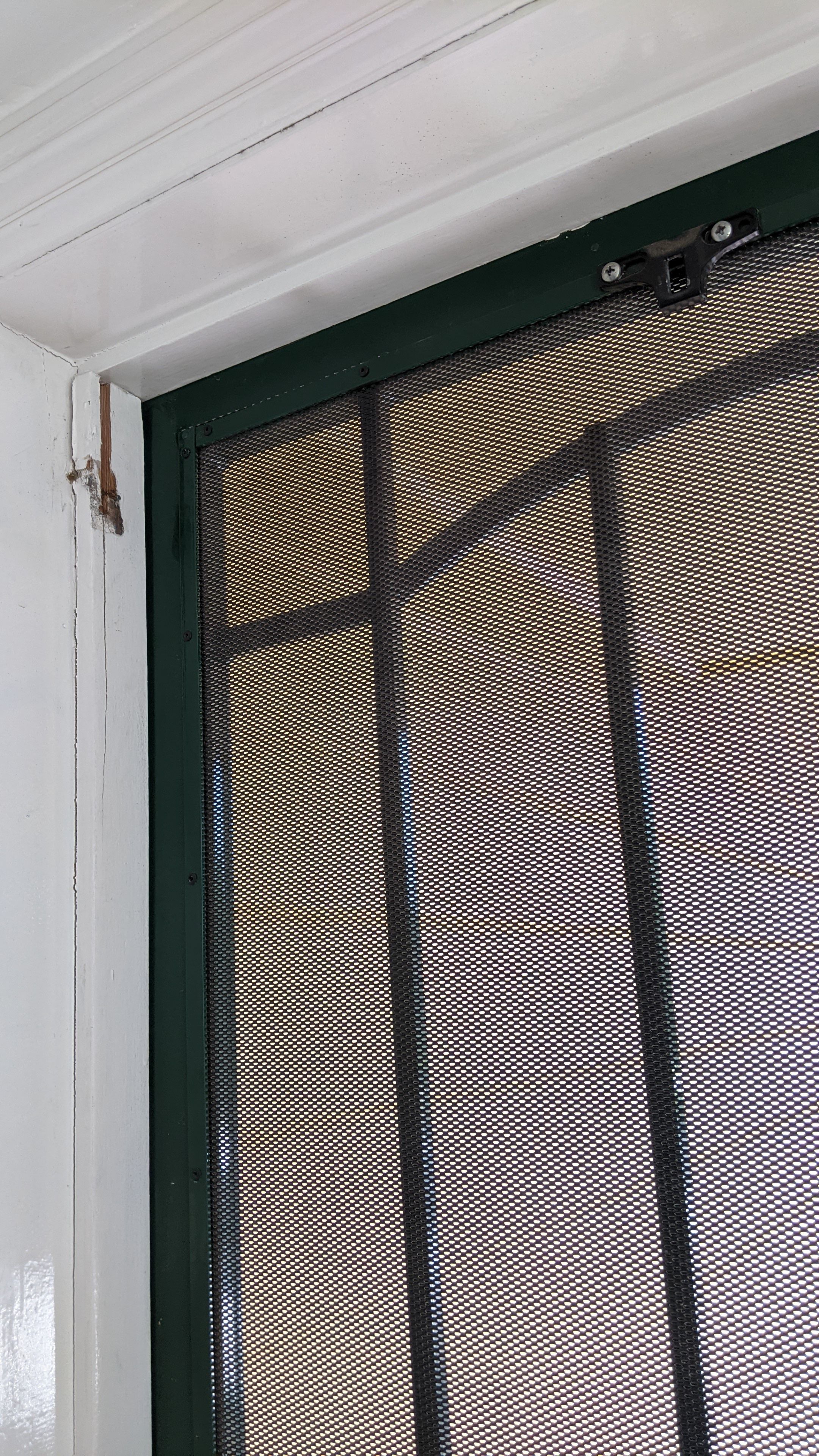 How to repair a screen door frame? Bunnings community