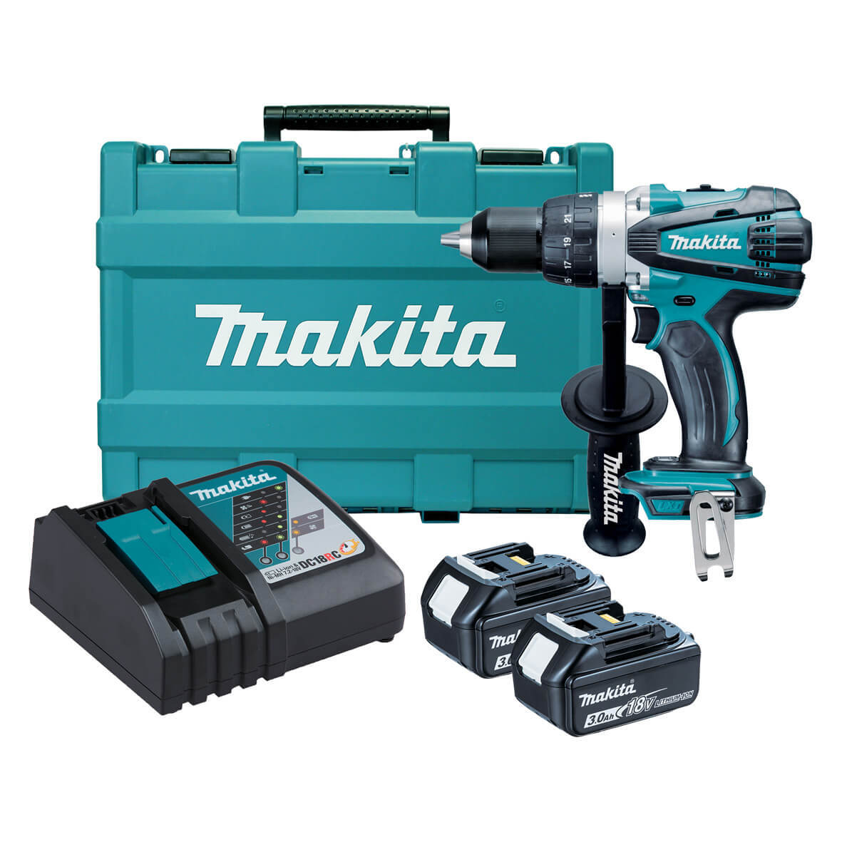 Makita 18V Drill Driver Set 3.0Ah Makita Price Match Guarantee