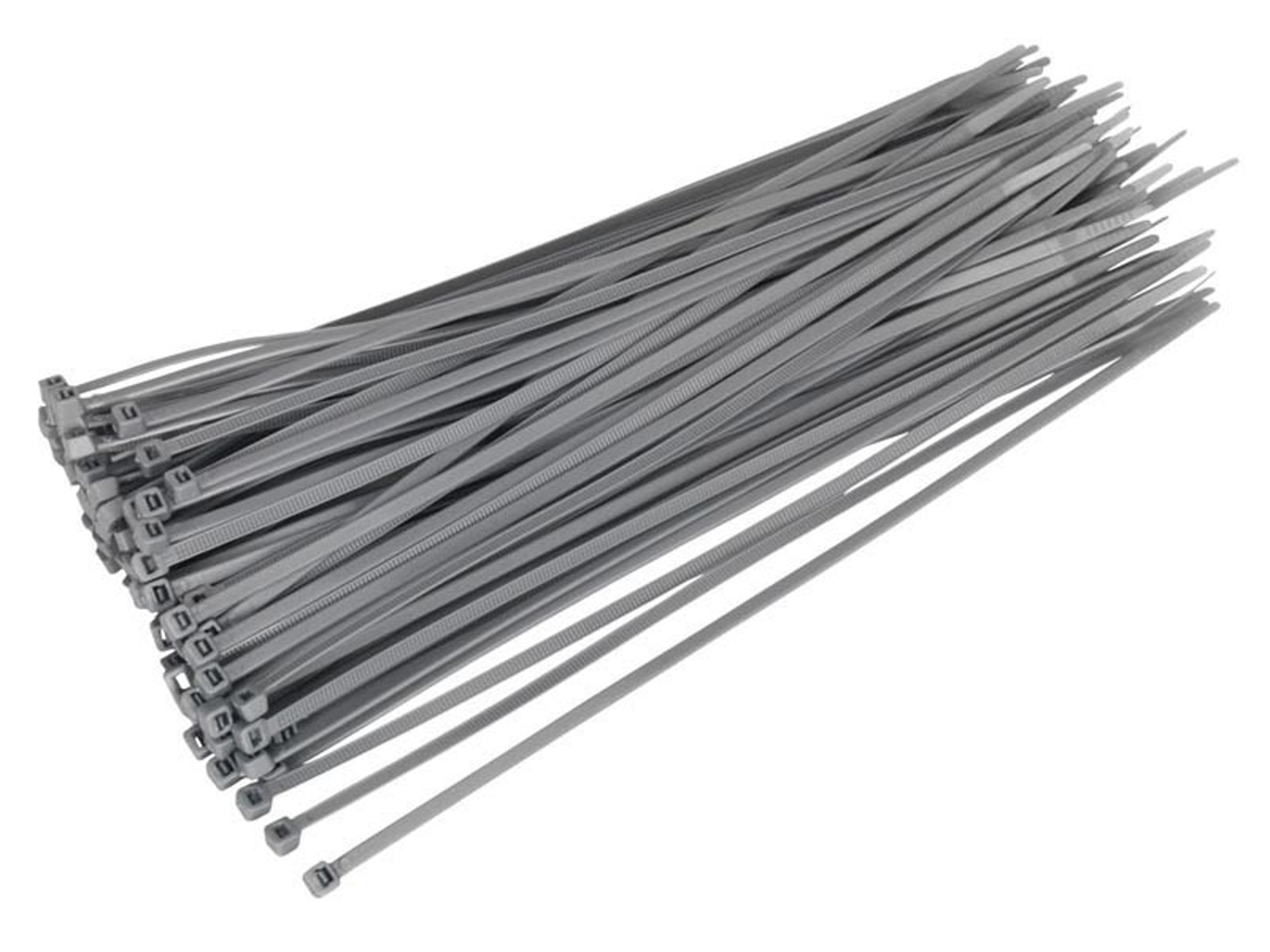 Cable Ties Strong Grey/Silver Ideal for Wheel Trims Various Sizes
