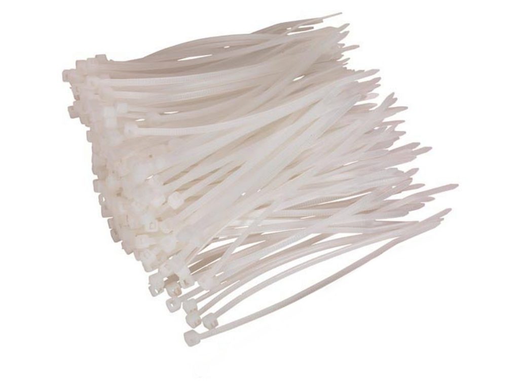 Cable Ties White/Natural Strong Tie WrapsZip Ties Nylon SmallLarge