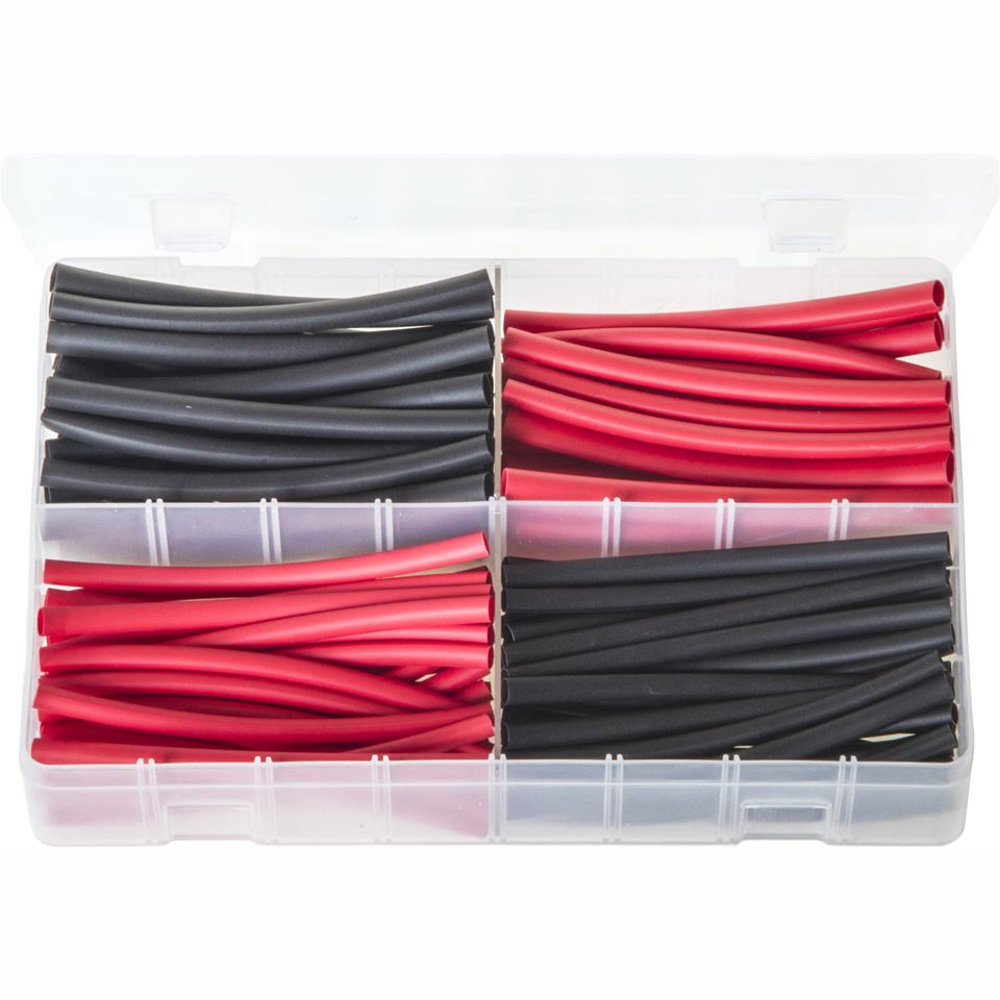 Heat Shrink Tubing 100 mm Lengths. 21 Shrink Ratio. 100 Pieces