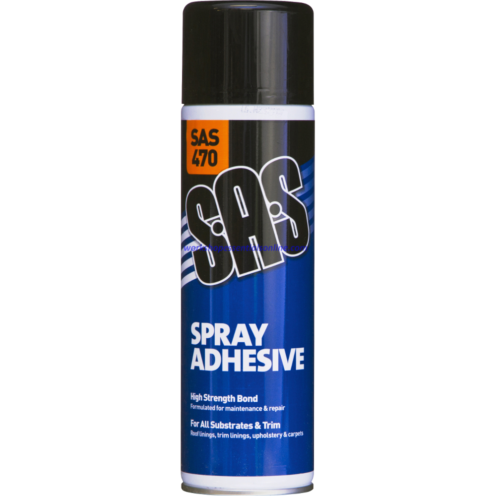 Spray Adhesive Aerosol Glue 500ml x 6 Ideal Roof LiningsTrimCarpets