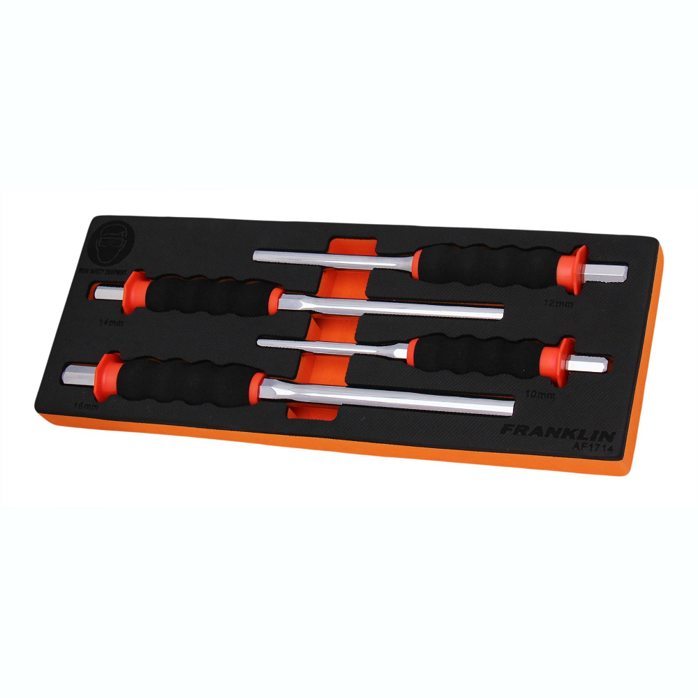 Pin Punch Set Long 4 Pce Franklin Tools AF1714 Essentials Online