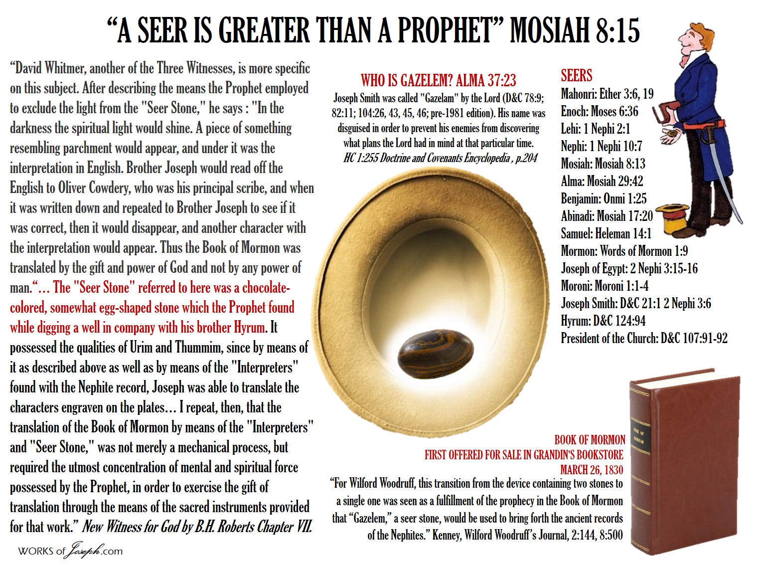 Seer Stones Works Of Joseph - 
