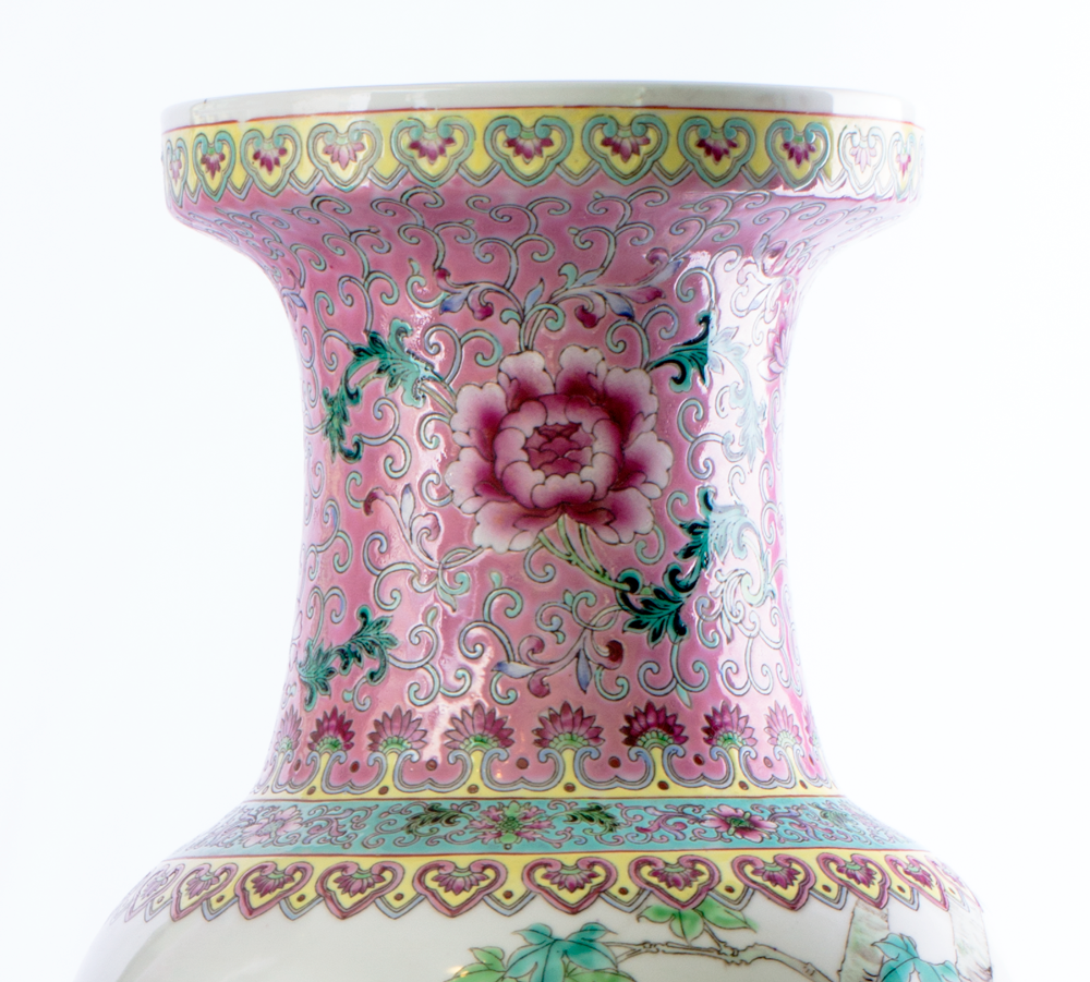 Two Wucai Porcelain Vases Works of Orient