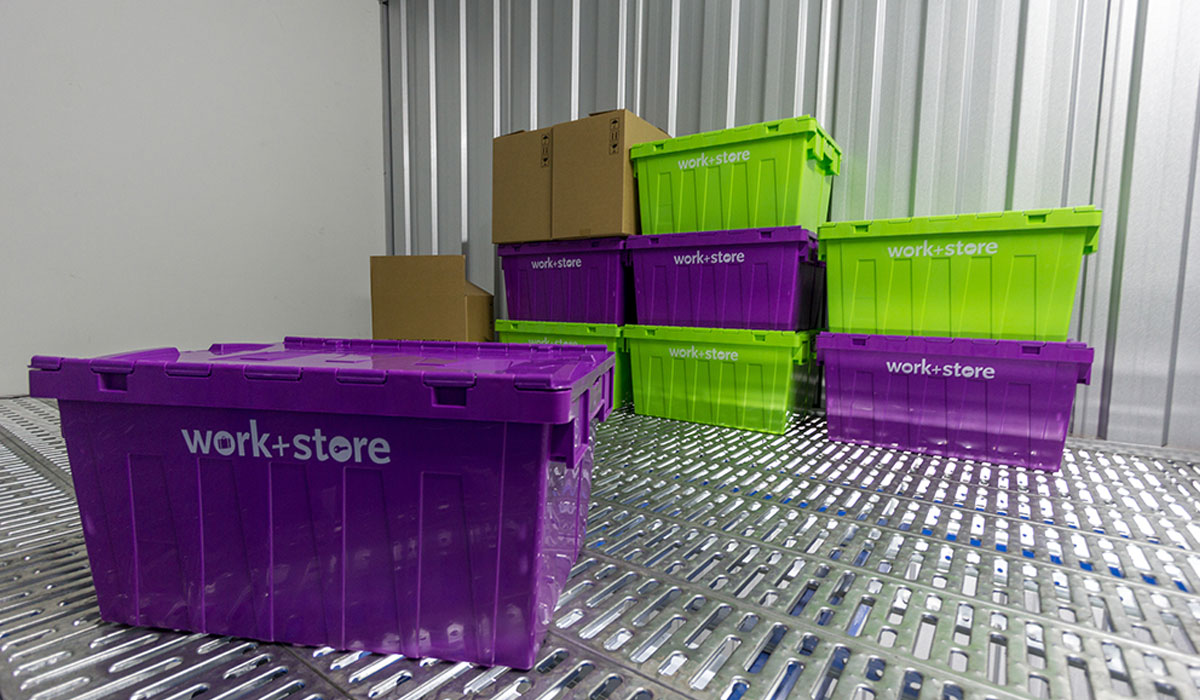 Small Warehouses For Rent Work+Store Space 18TIC Work+Store