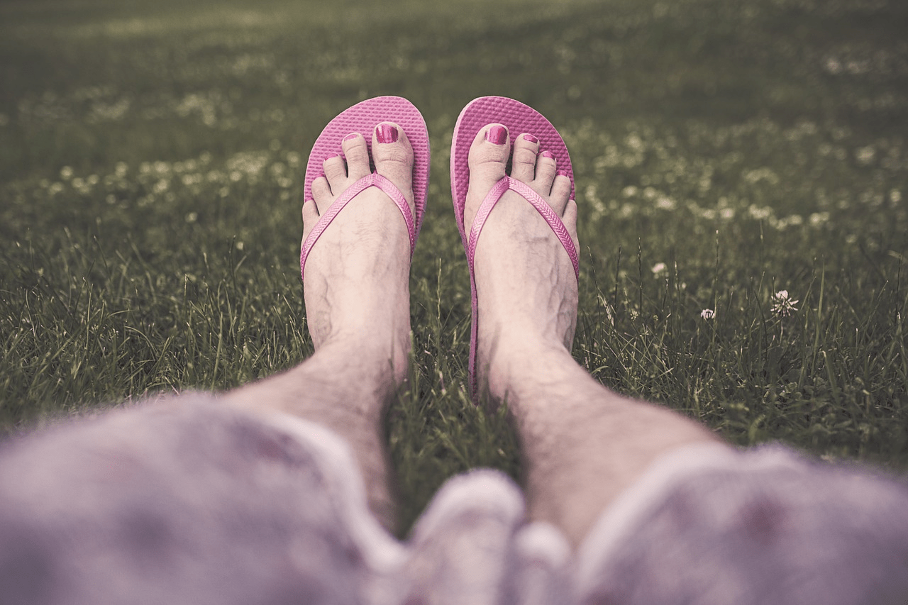 Mannenvoeten Daar Horen Mooie Schoenen Bij Workthates