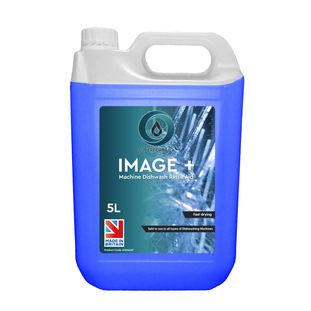 Rinse Aid Universal. 5L. effective. Drying. Cleaning