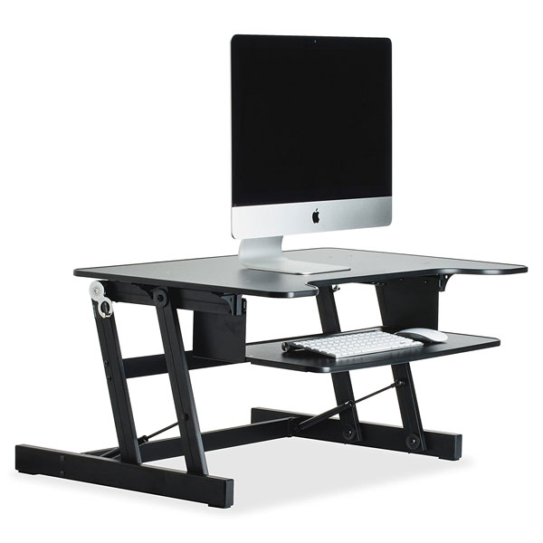 Lorell SittoStand Monitor Risers Review