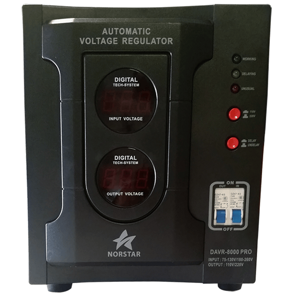 8000 Watt Step Up and Step Down Voltage Transformer with