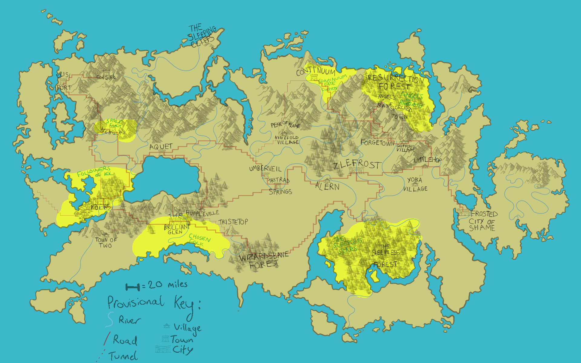 Tempracida Sleeping Gods Timeline