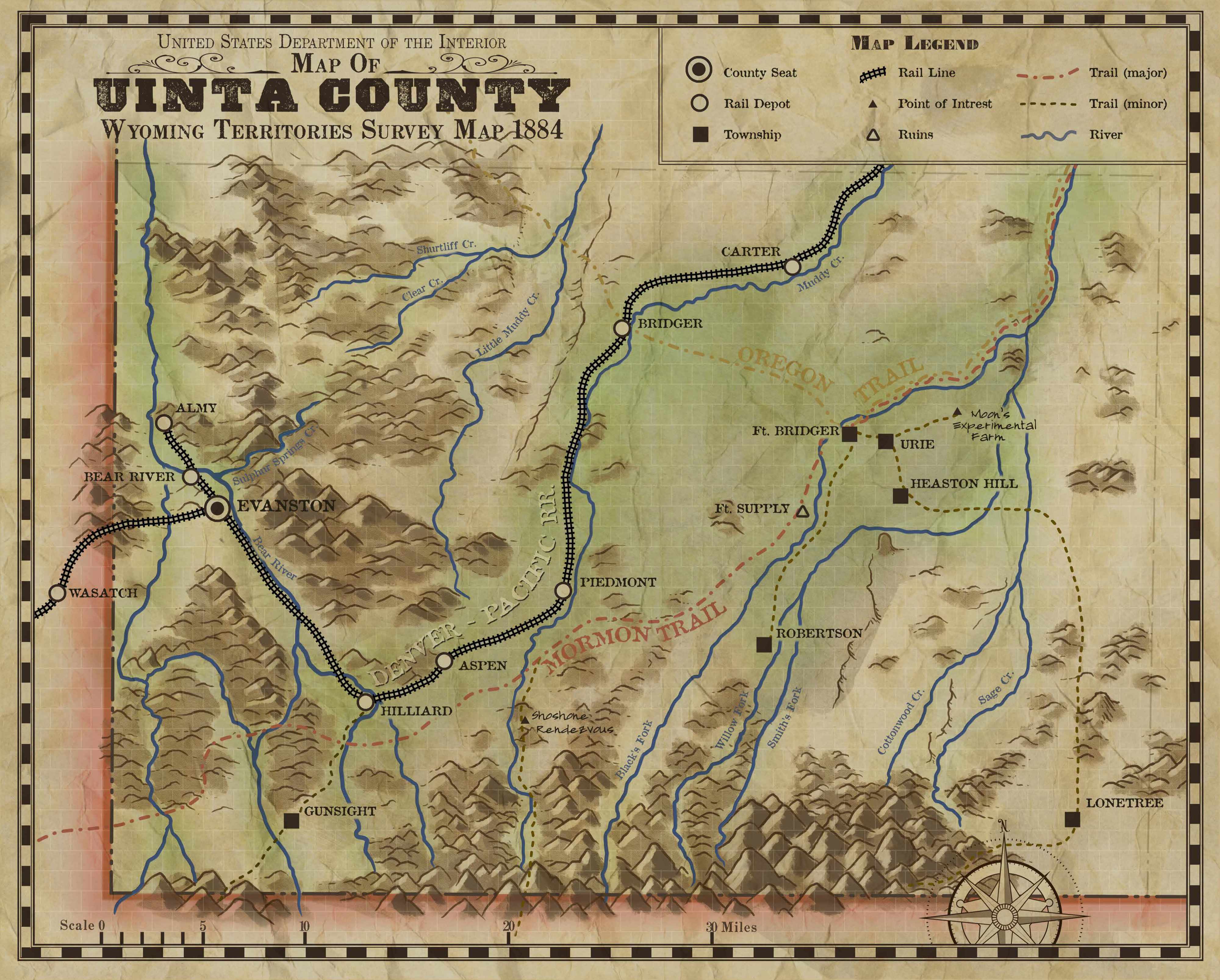 Uinta County in Deadlands World Anvil