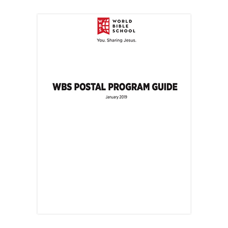 WBS Postal Program Guide World Bible School
