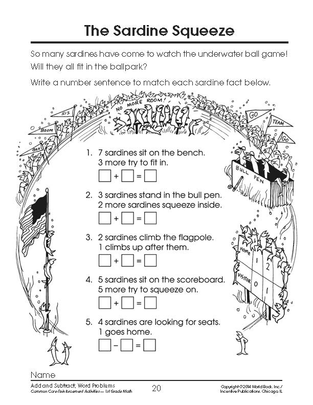 Common Core Math Grade 1 | World Book