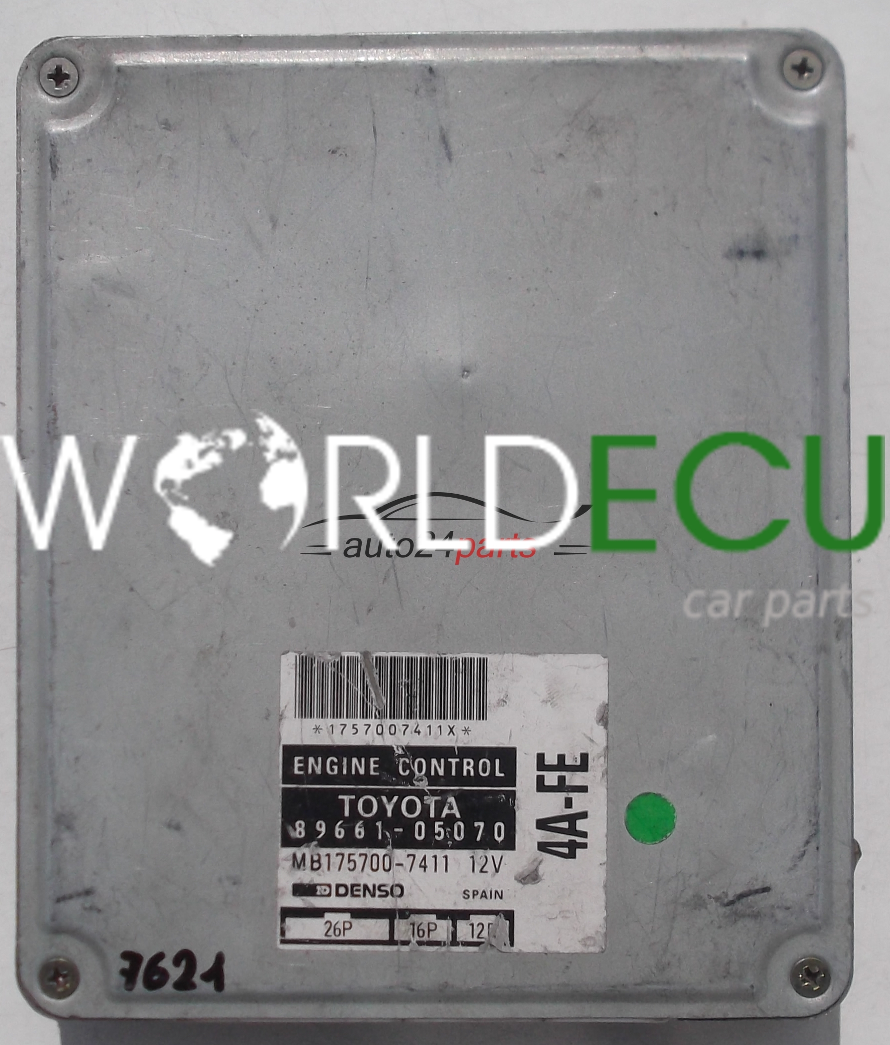 ECU ENGINE CONTROLLER TOYOTA CARINA 1.8, 8966105070, 8966105070, 4AFE