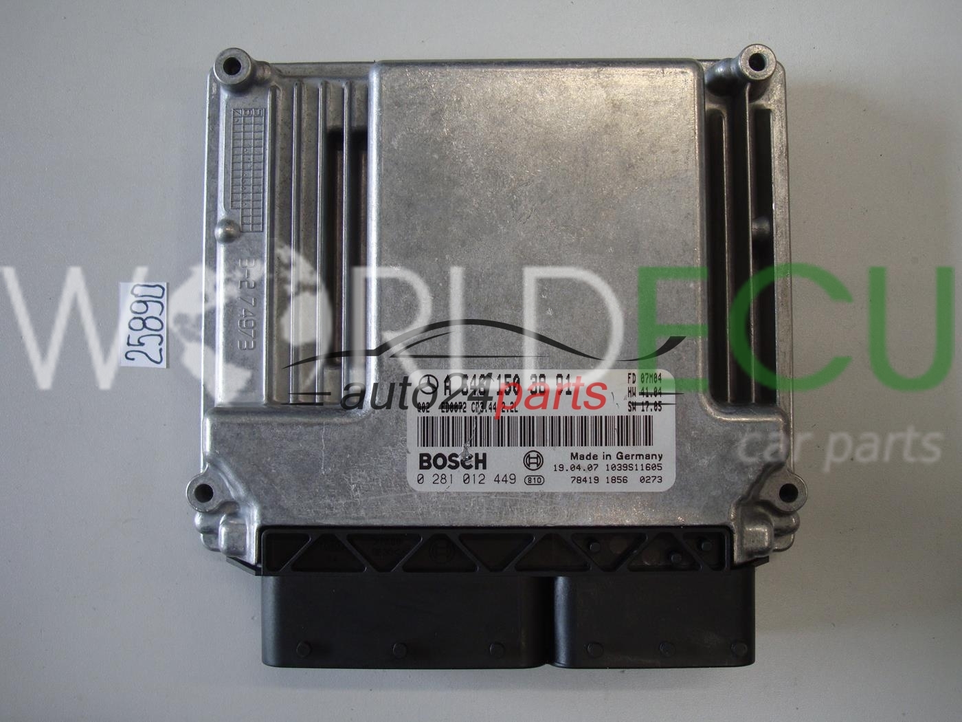 ECU Engine control unit MERCEDES BENZ BOSCH 0 281 012 449, 0281012449
