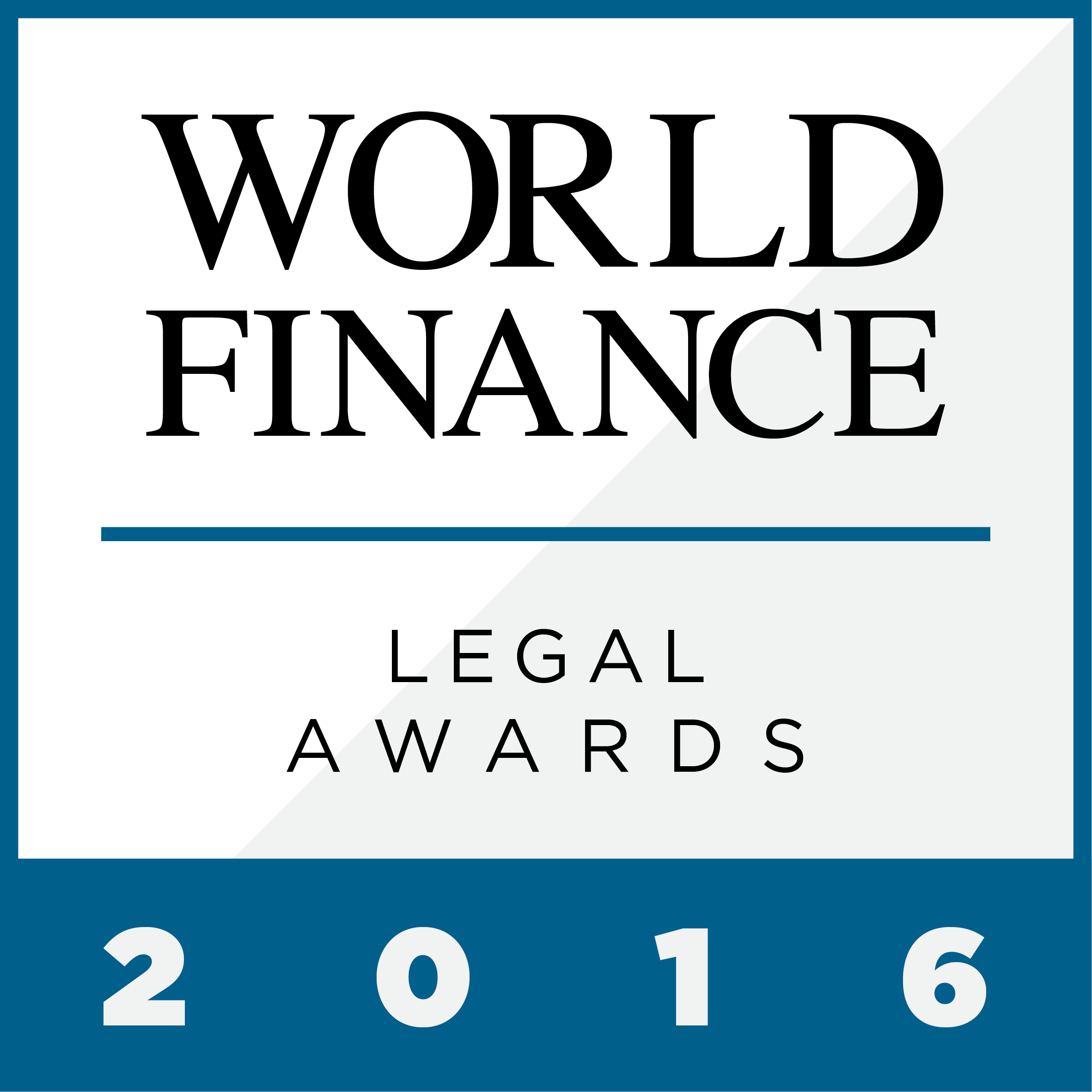 World Finance Awards World Finance