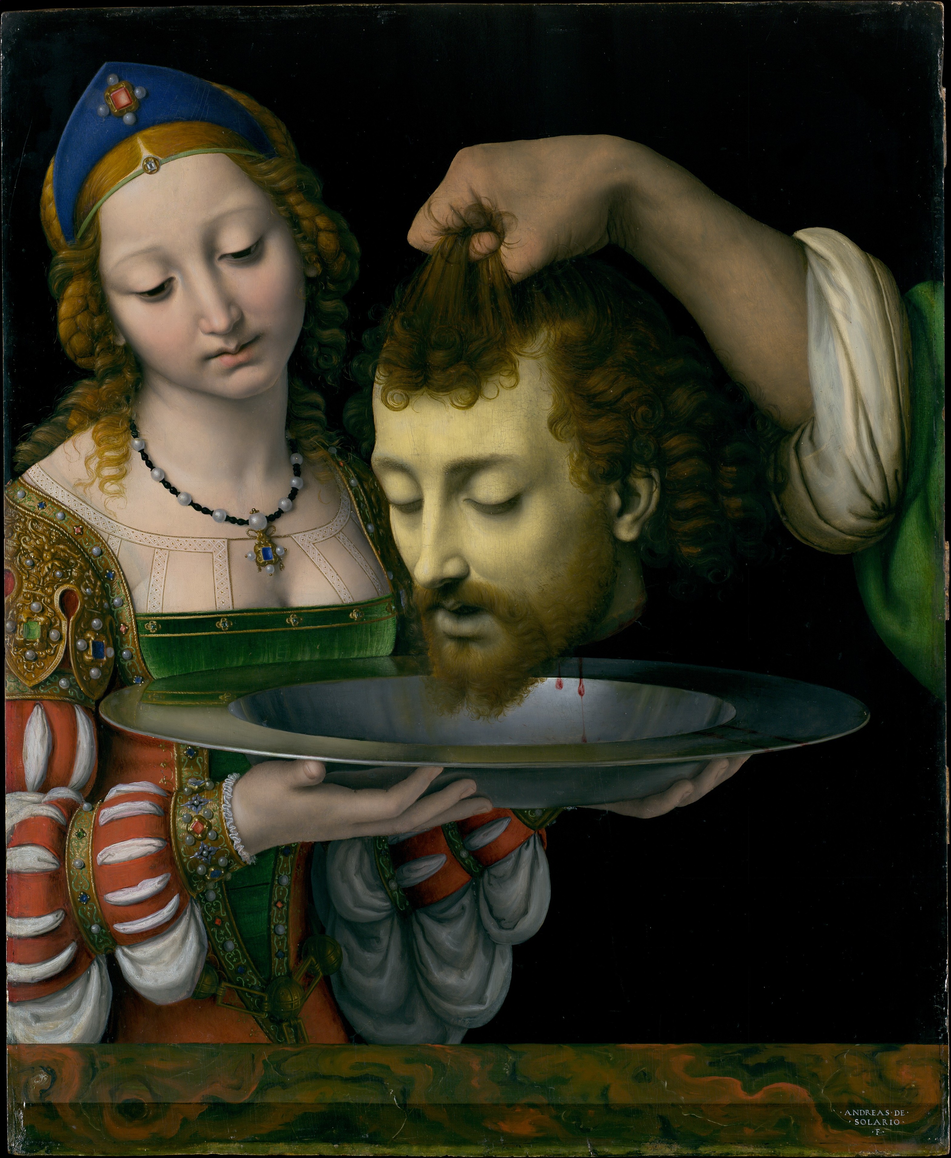 Salome with the Head of Saint John the Baptist (Illustration) World