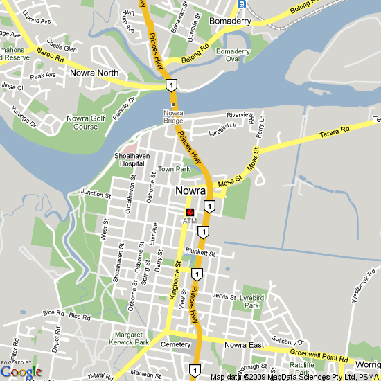 Nowra Map