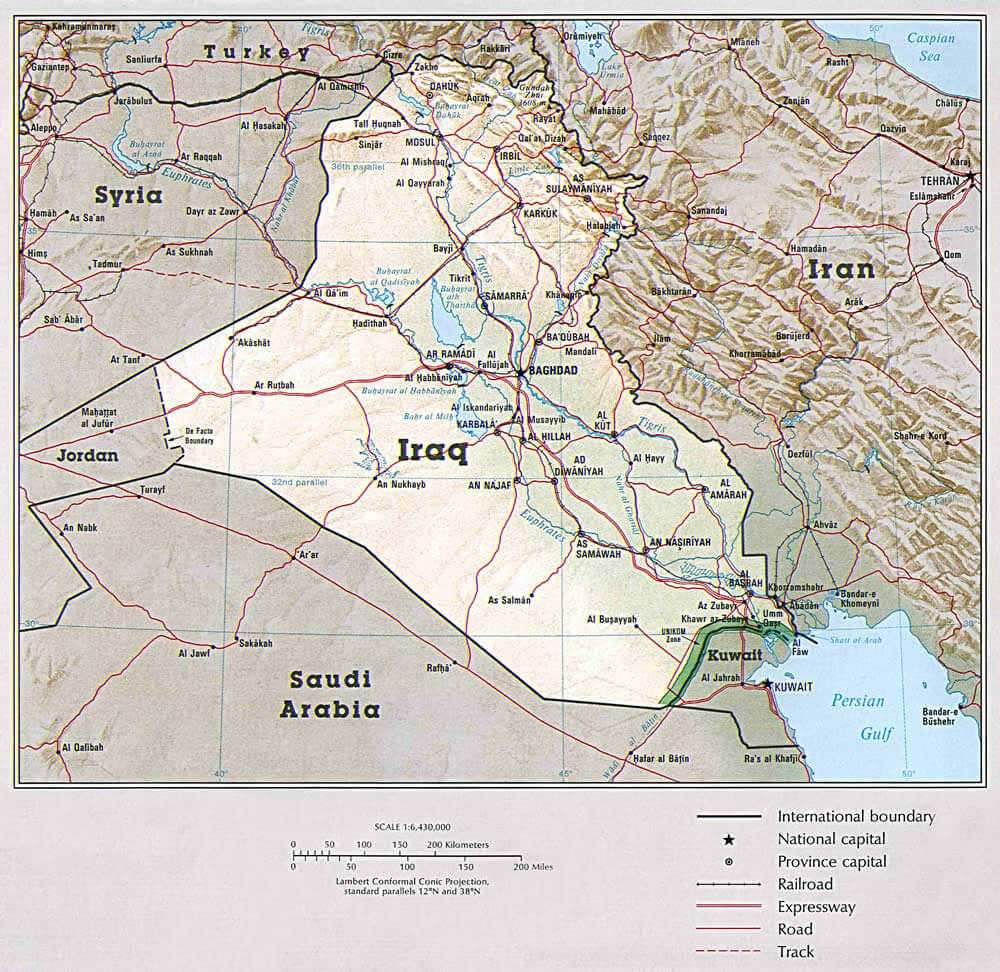 Iraq Map