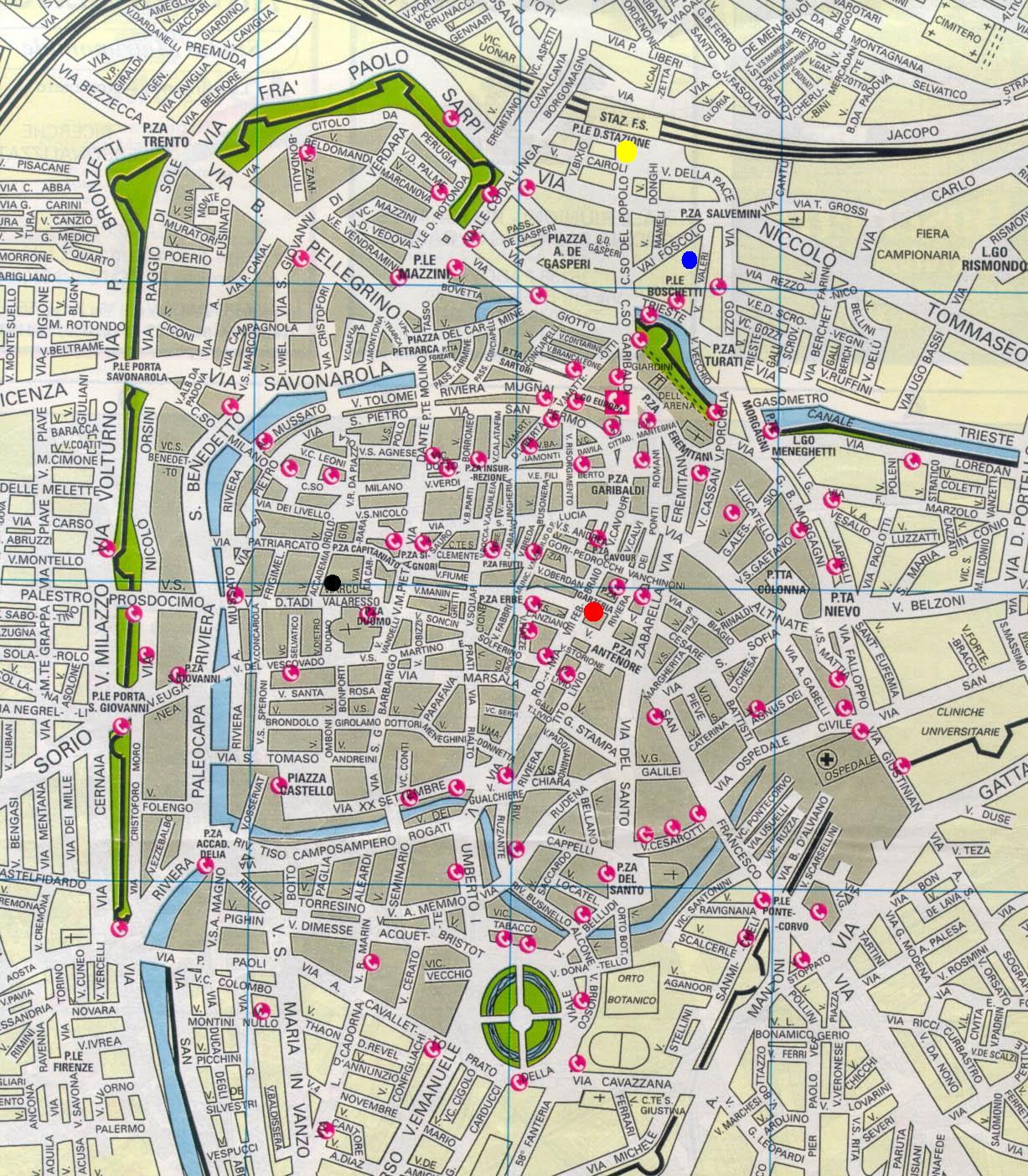Padua Map