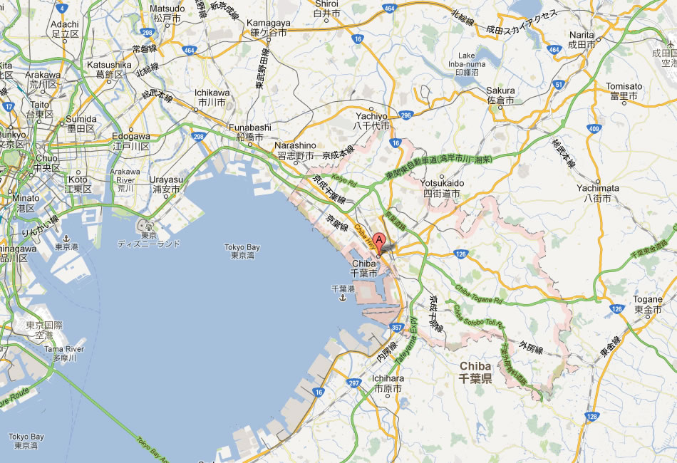 Chiba Map