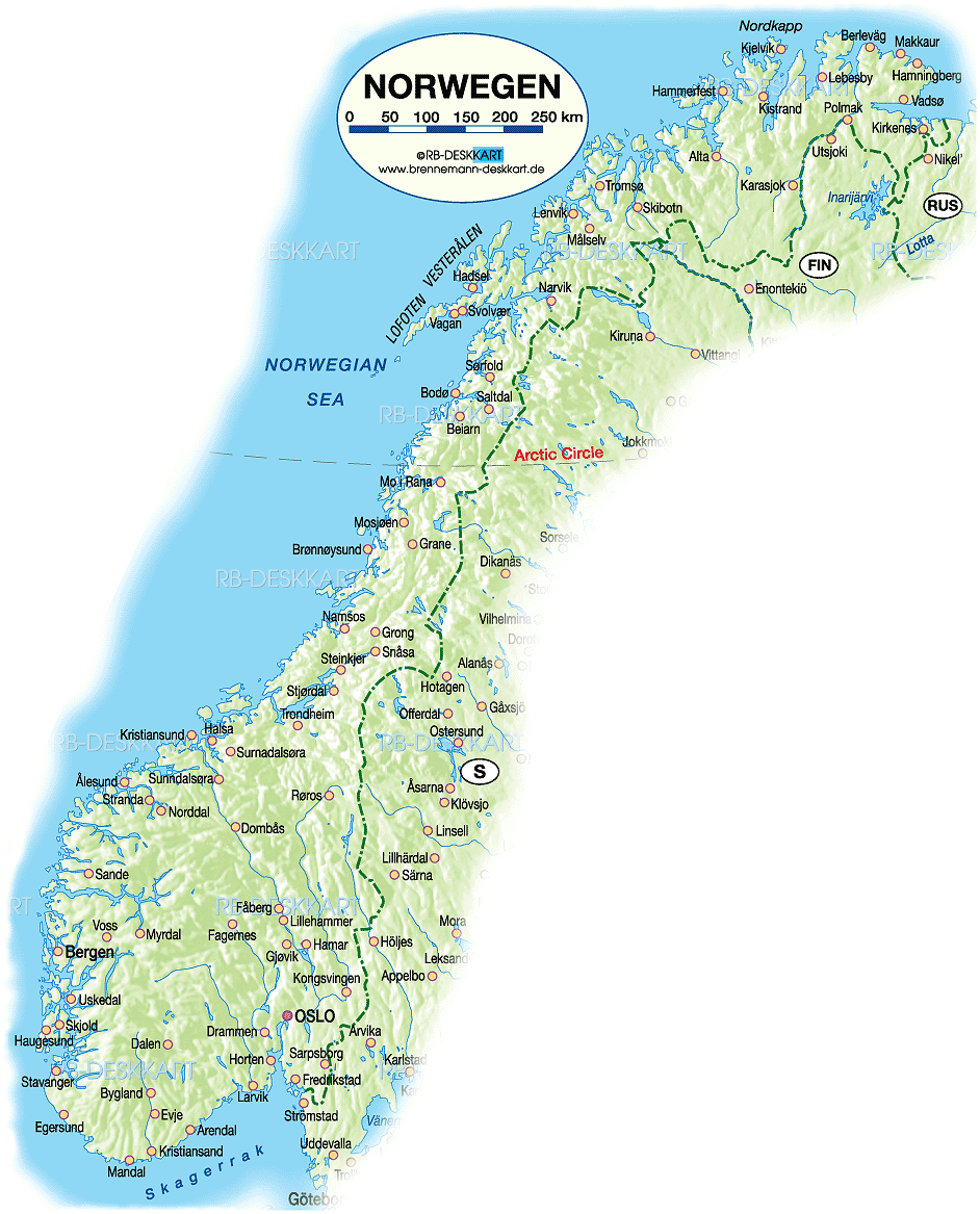 Larvik Norge Karta Larvik Map