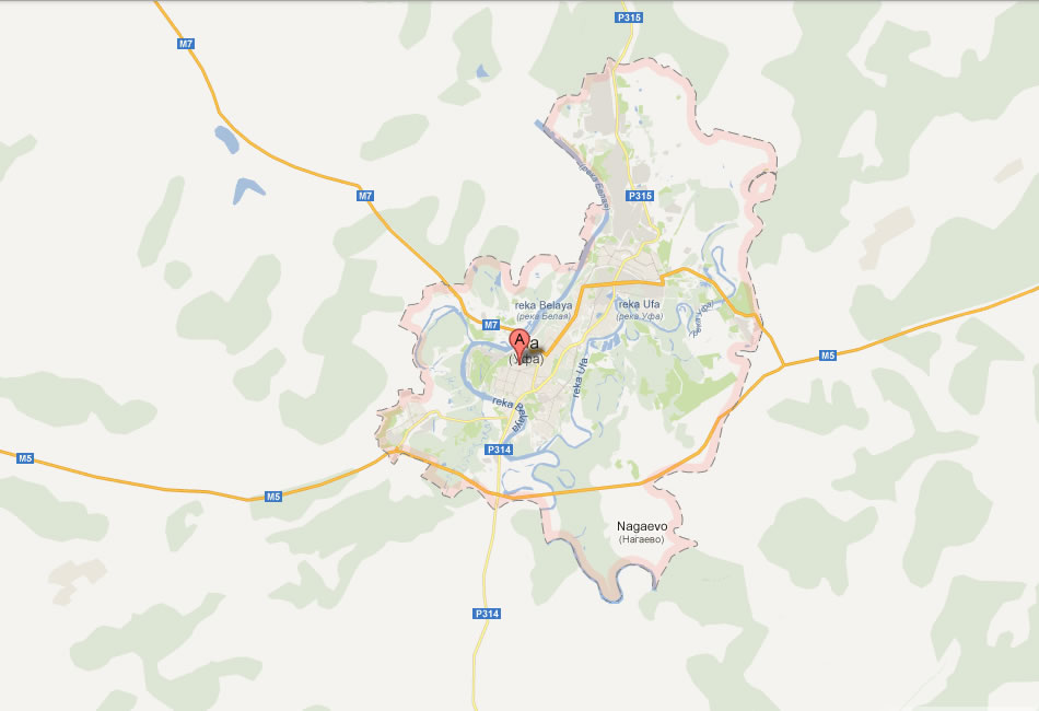 Ufa Map