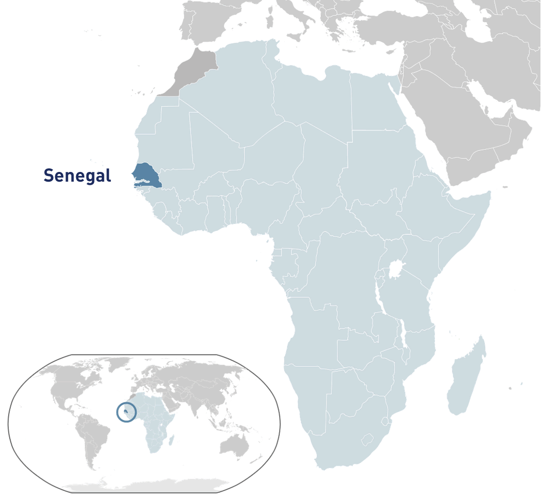 Senegal Map