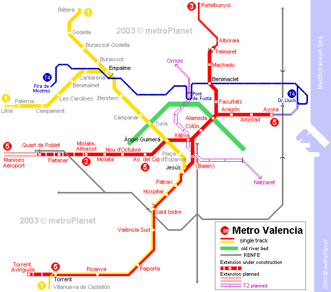 Valencia Map