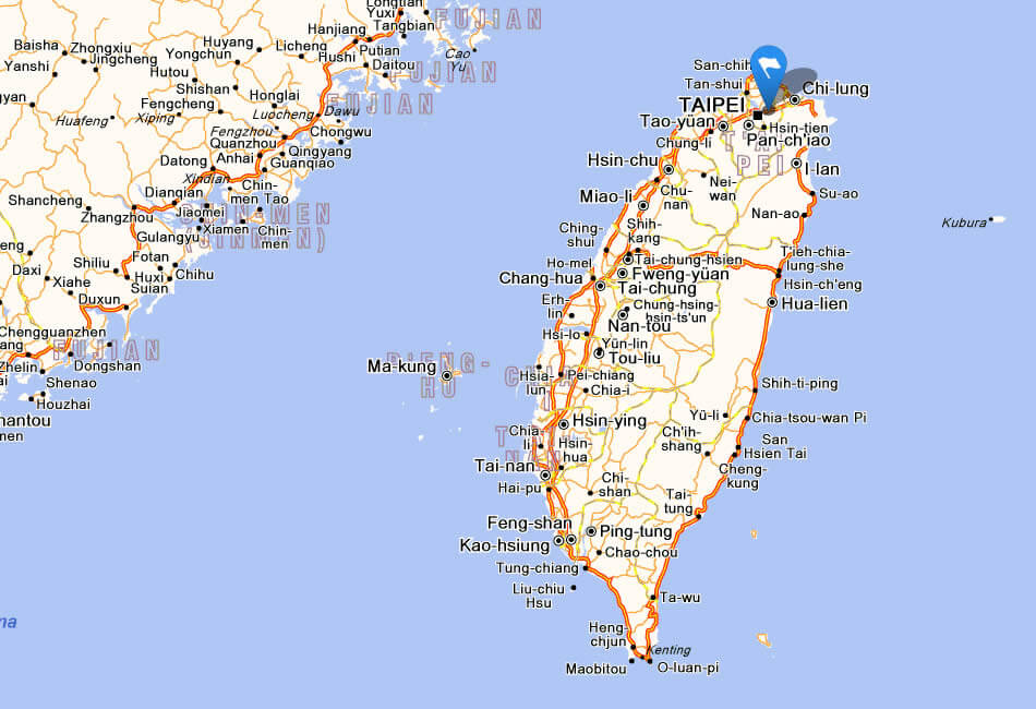 Taiwan Map