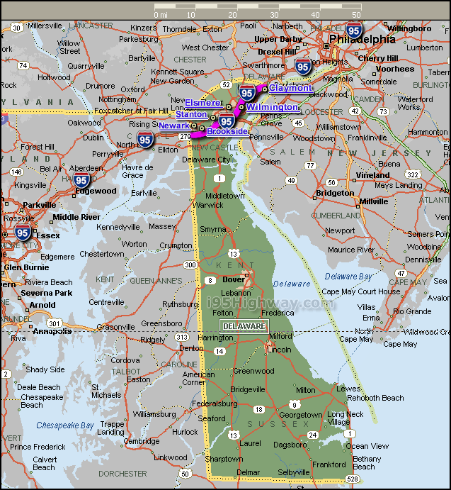 Delaware Map