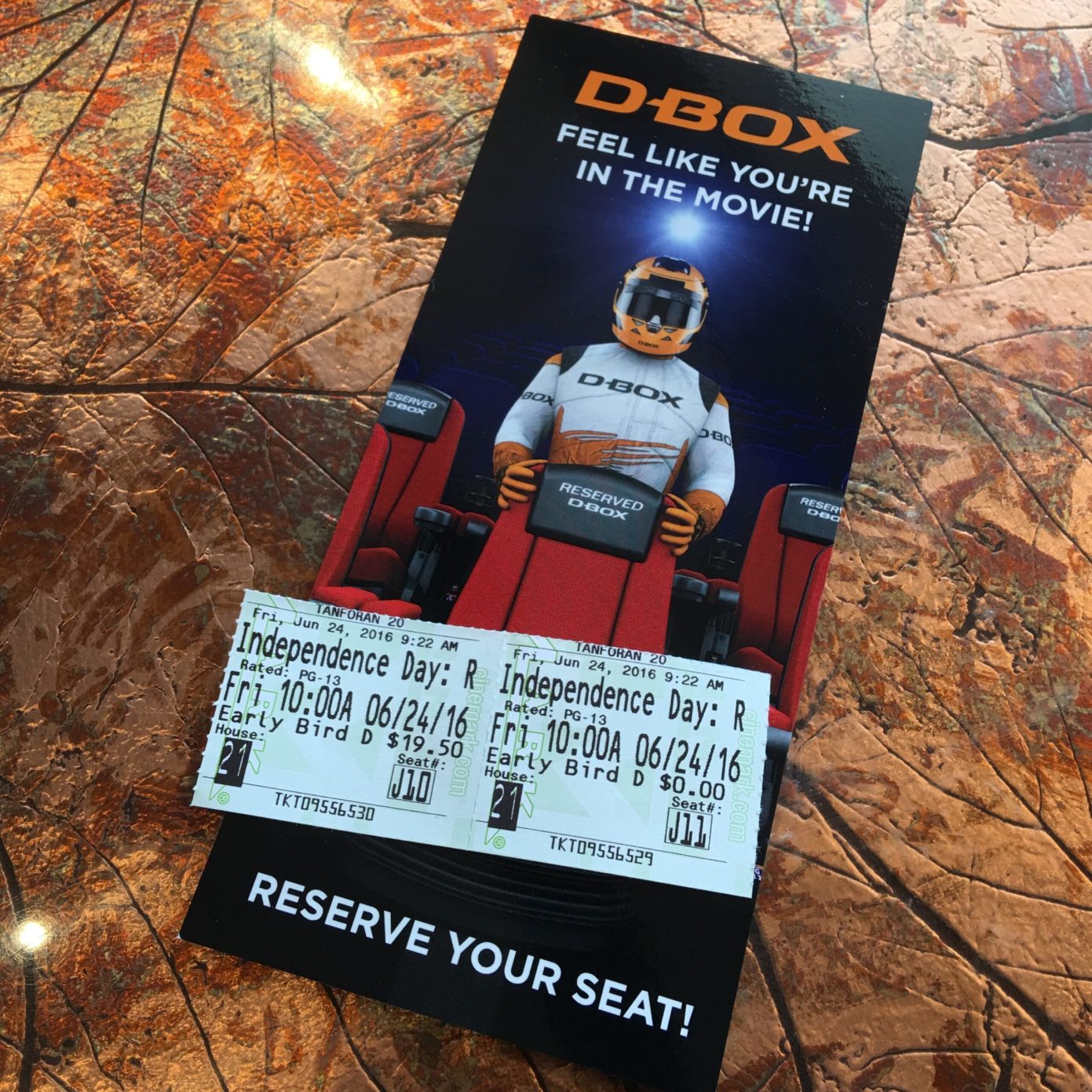 My DBox Seat Experience World Of Geek Stuff