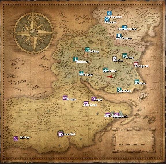 Gothic 3 Weltkarte Gothic 3 Weltkarte creactie