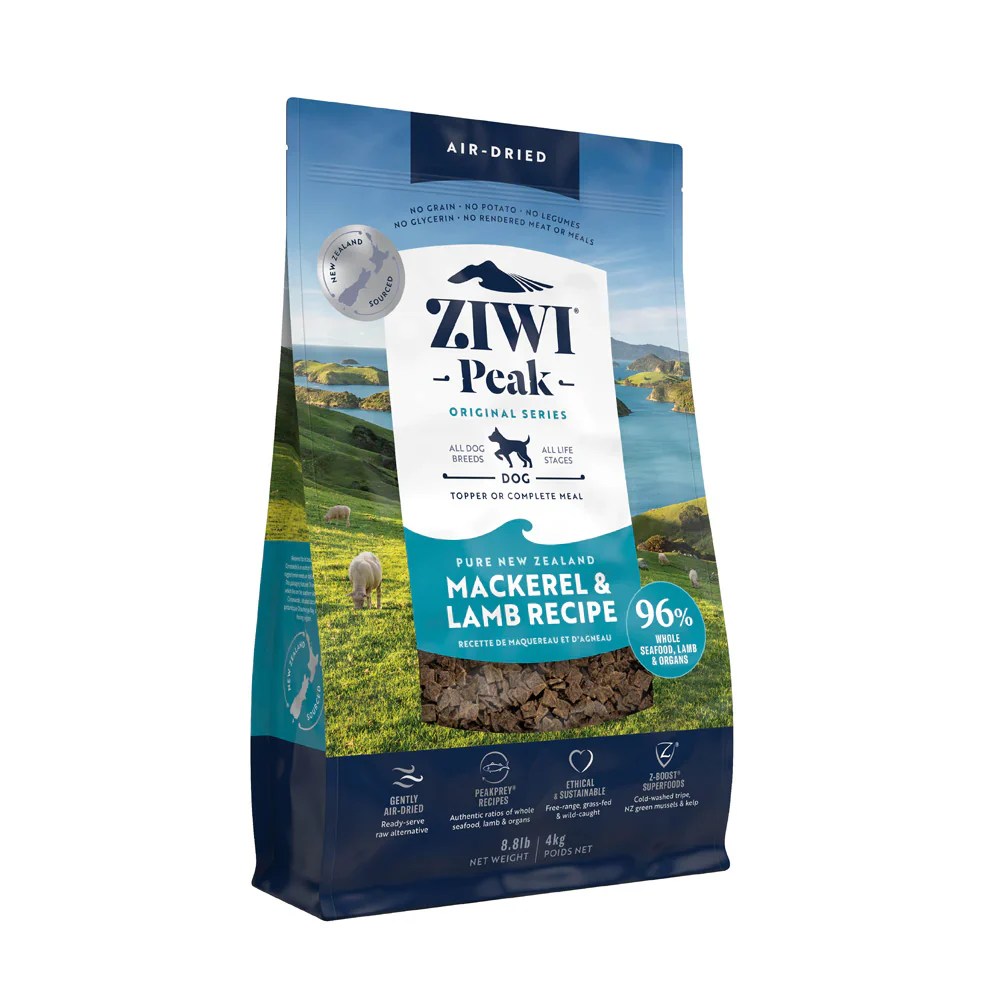 Ziwi Peak Air Dried Mackerel & Lamb Dog Food World of Pets